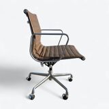 Brown Herman Miller Original Eames EA335 Desk Aluminium Chair