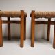 Pair of vintage stools called Méribel by Charlotte PERRIAND