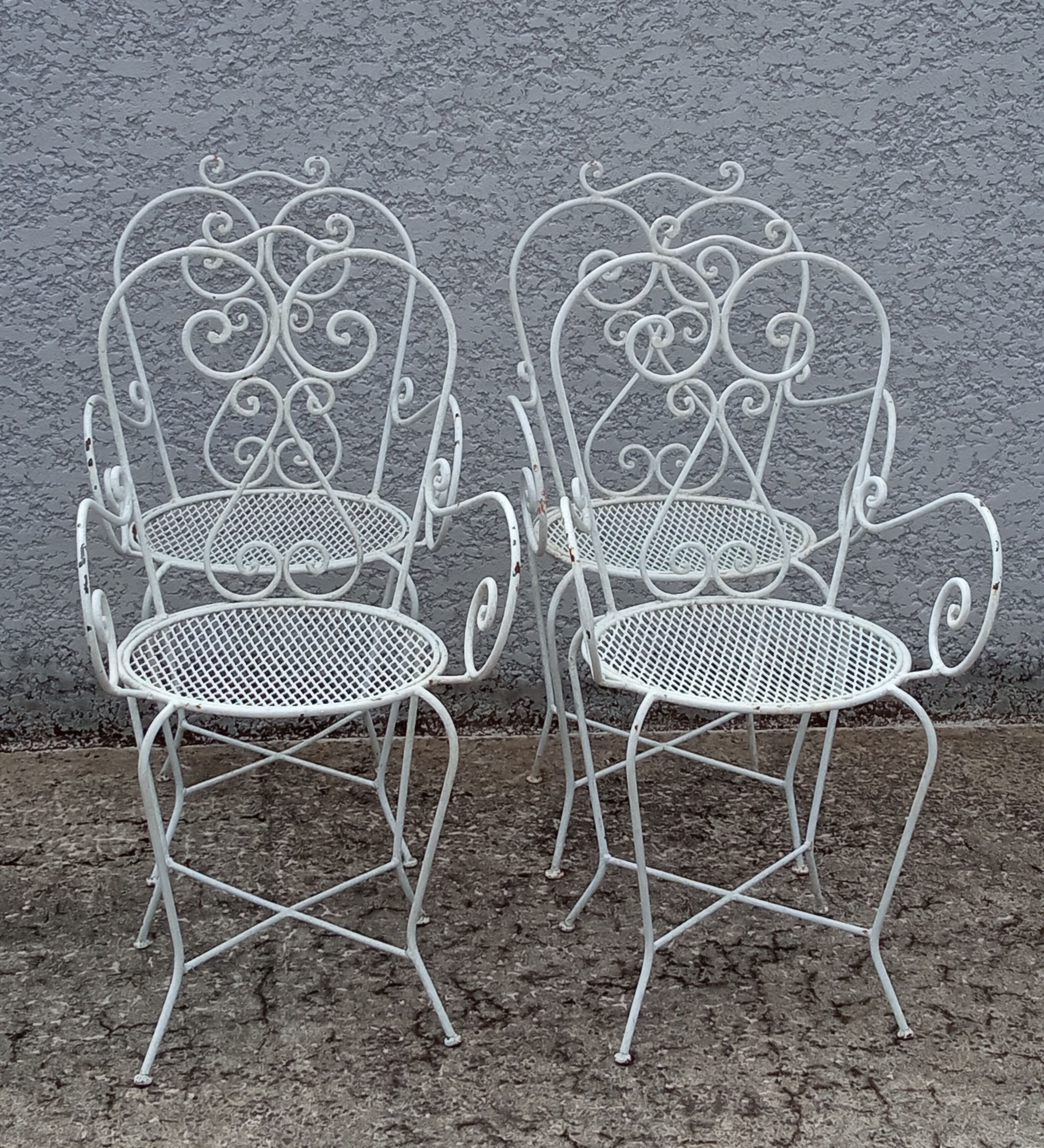 Wrought iron garden room