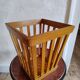Wooden basket from the 1950s