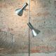 Vintage silver floor lamp, 1970