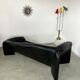 Old leather sofa design Strassle Collection of the 80