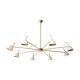 Modern Italian chandelier 1950's style