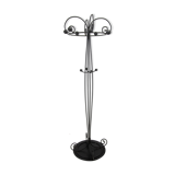 Portemanteau en fer forgé Italie années 1980