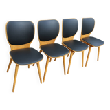 4 BAUMANN chairs 800G Max Bill 1955