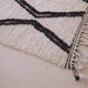 Tapis Beni Ouarain du Maroc - 243 x 151 cm