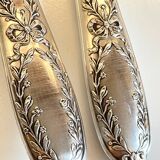 Silver-plated cutlery set with Minerva helmet, Paris