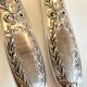 Silver-plated cutlery set with Minerva helmet, Paris