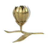 Flower brass ashtray