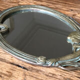 Miroir à main art nouveau