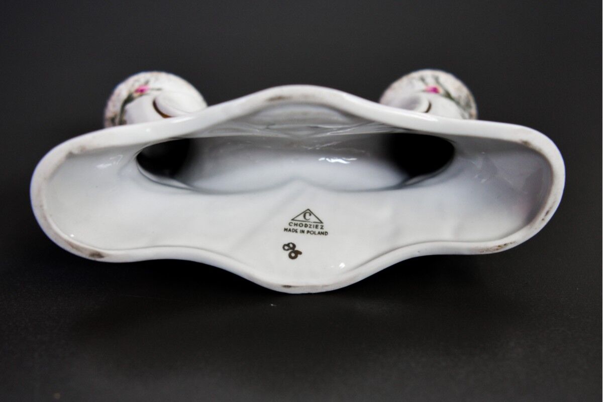 Chodzież porcelain candle holder