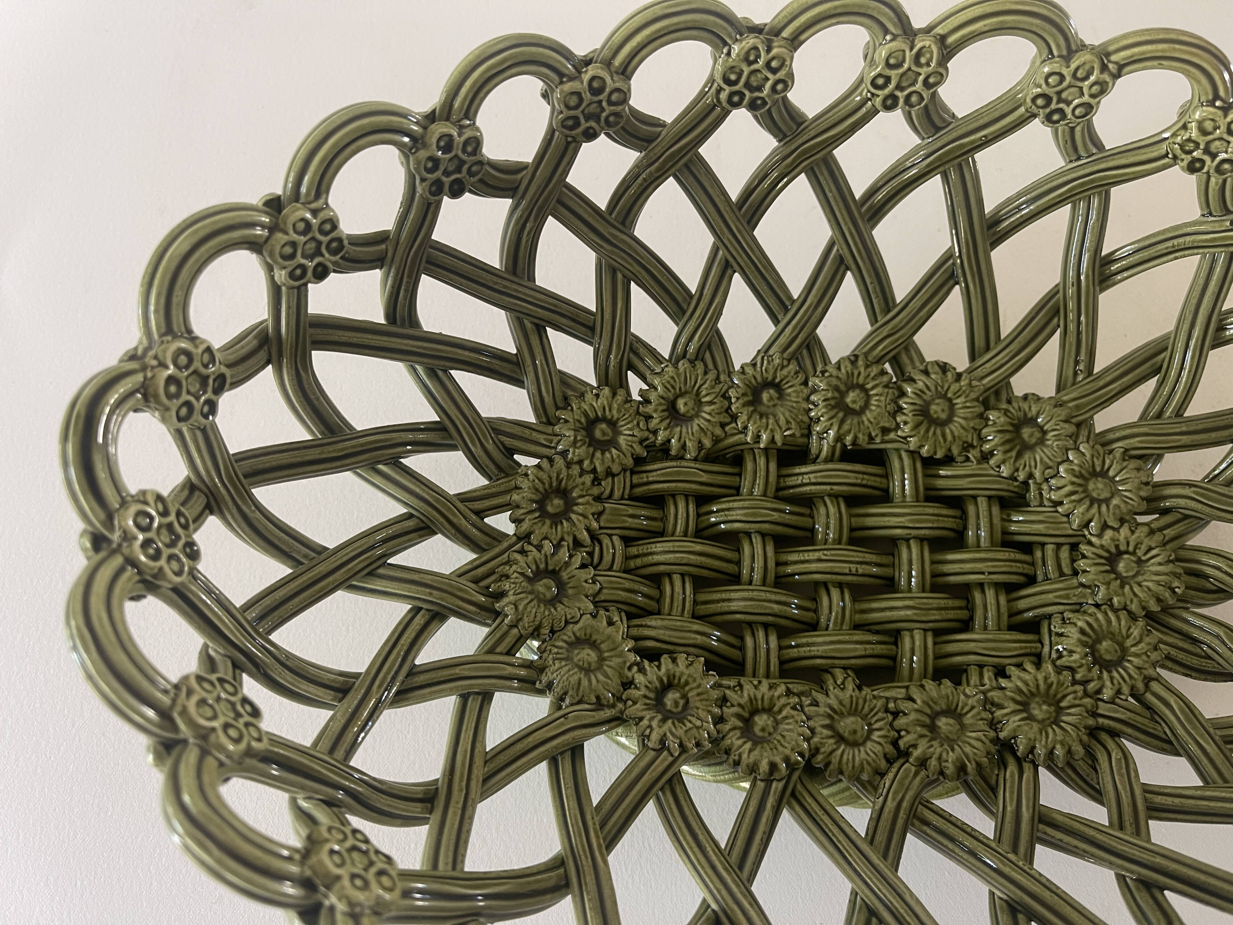 Braided ceramic cup b pichon uzes