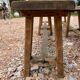 Oak benches