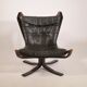 Fauteuil "falcon" de Sigurd Ressel, Norvège 1970
