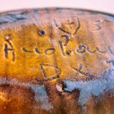 Accolay's green ceramic canoe cut