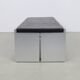 BQ 01 Architectural Museum Bench in Leather by Wim Quist for Spectrum, 1970s