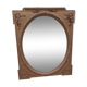 Miroir bois et stuc doré 19 éme