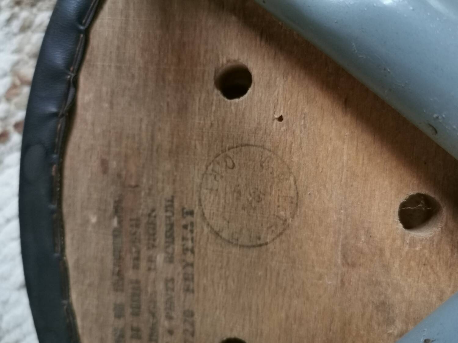 Industrial stool, telecom workshop