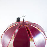 Large double corolla lotus hanging lamp