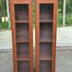 2 Scandinavian glass libraries