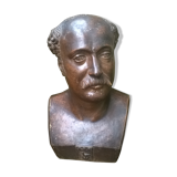 Old bust signed, 1866