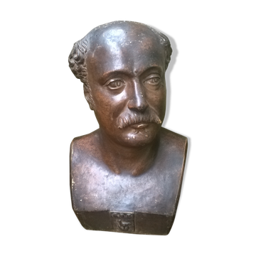 Old bust signed, 1866