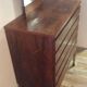 Ensemble Werner Wolfer commode et miroir vintage des années 60