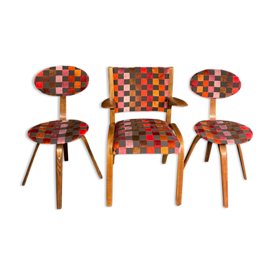 Ensemble de chaises Bow Wood édition Steiner