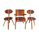 Ensemble de chaises Bow Wood édition Steiner