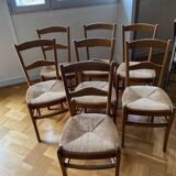 Lot 1 table et  7 chaises