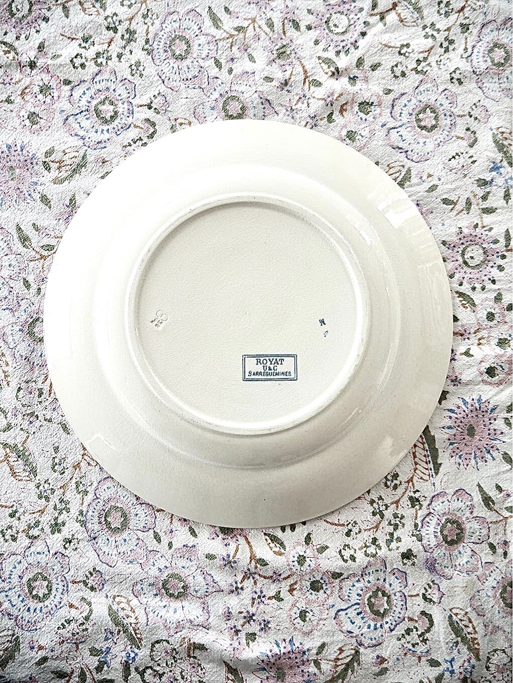 Royal Sarreguemines service dish