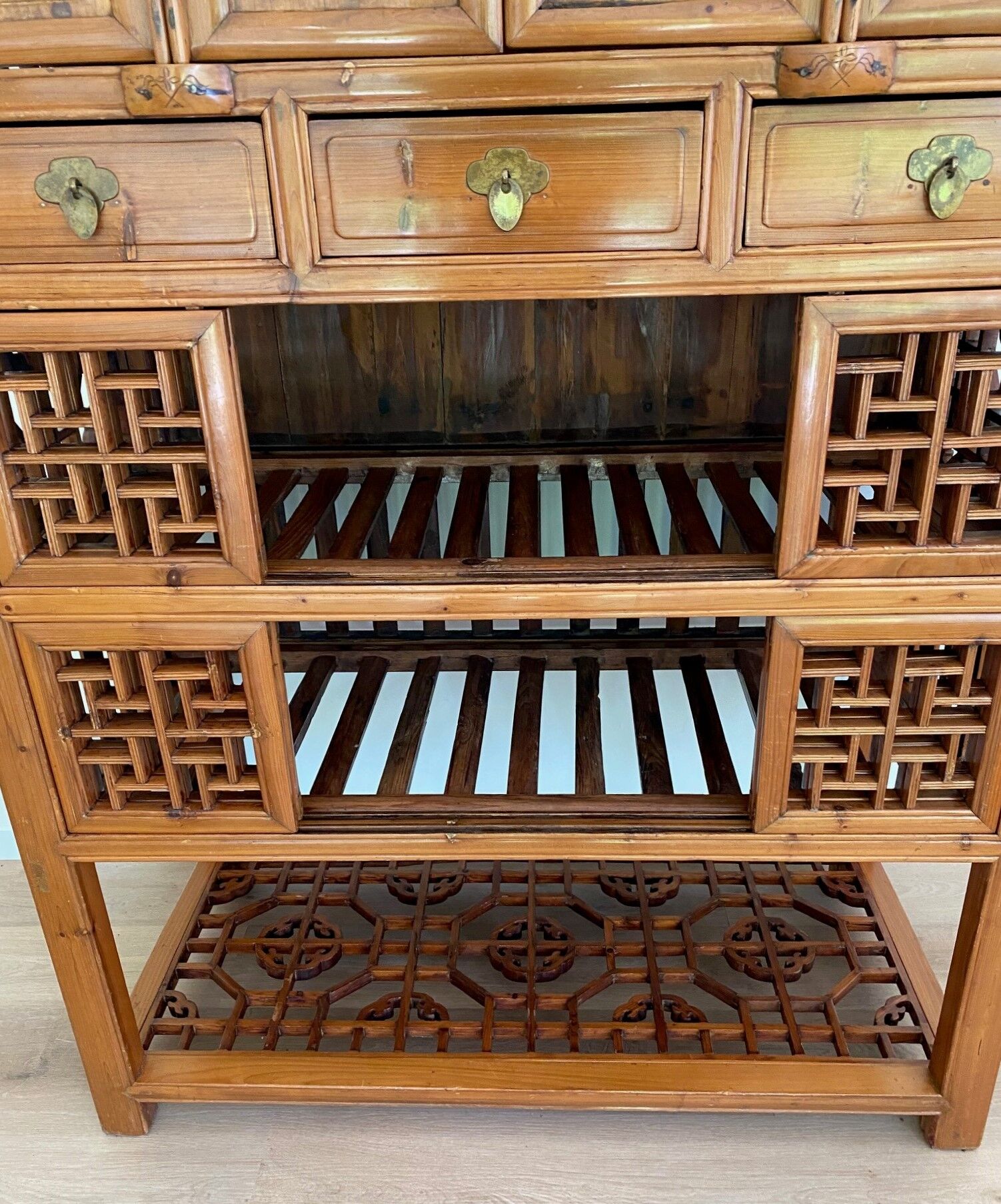 Old Chinese kitchen cabinet