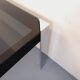 Vintage Italian square dining table by Faleschini for Mariani glass