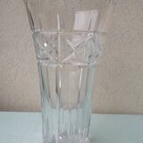 Cut crystal vase