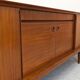 Teak enfilade by Johannes Andersen for Clausen & Son, Denmark 1960.