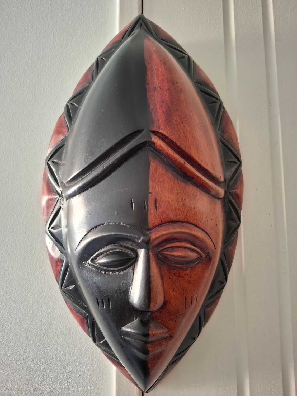 African wooden mask