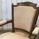 Paire de fauteuils Louis XVI début XXème en noyer