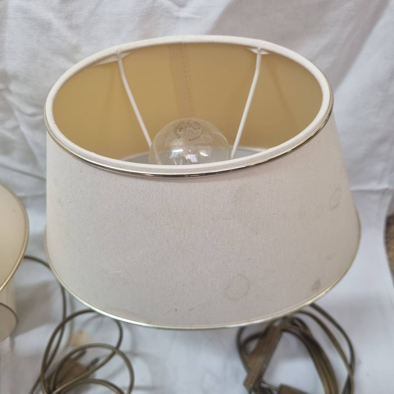Fougerey CH bedside lamps, 1980