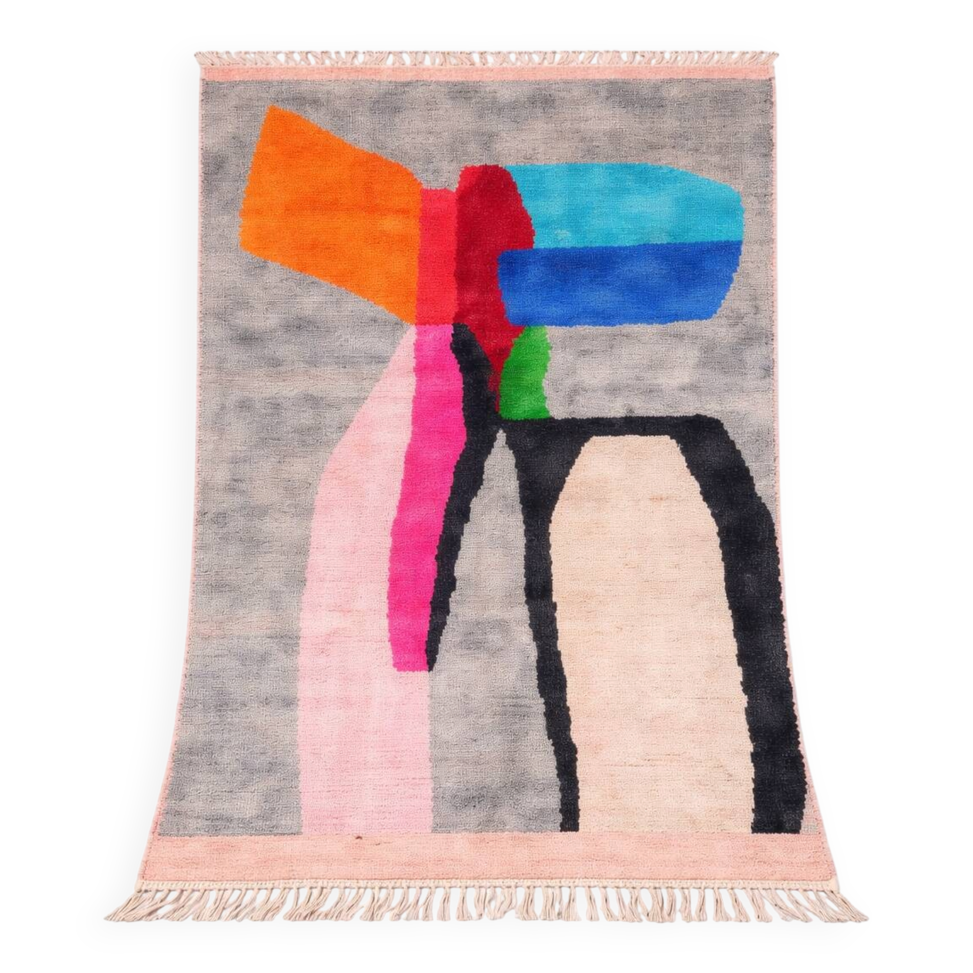 MOROCCAN WOOL RUG 200X100