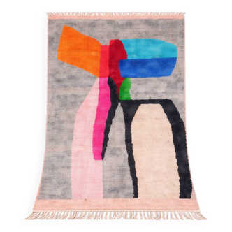 MOROCCAN WOOL RUG 200X100