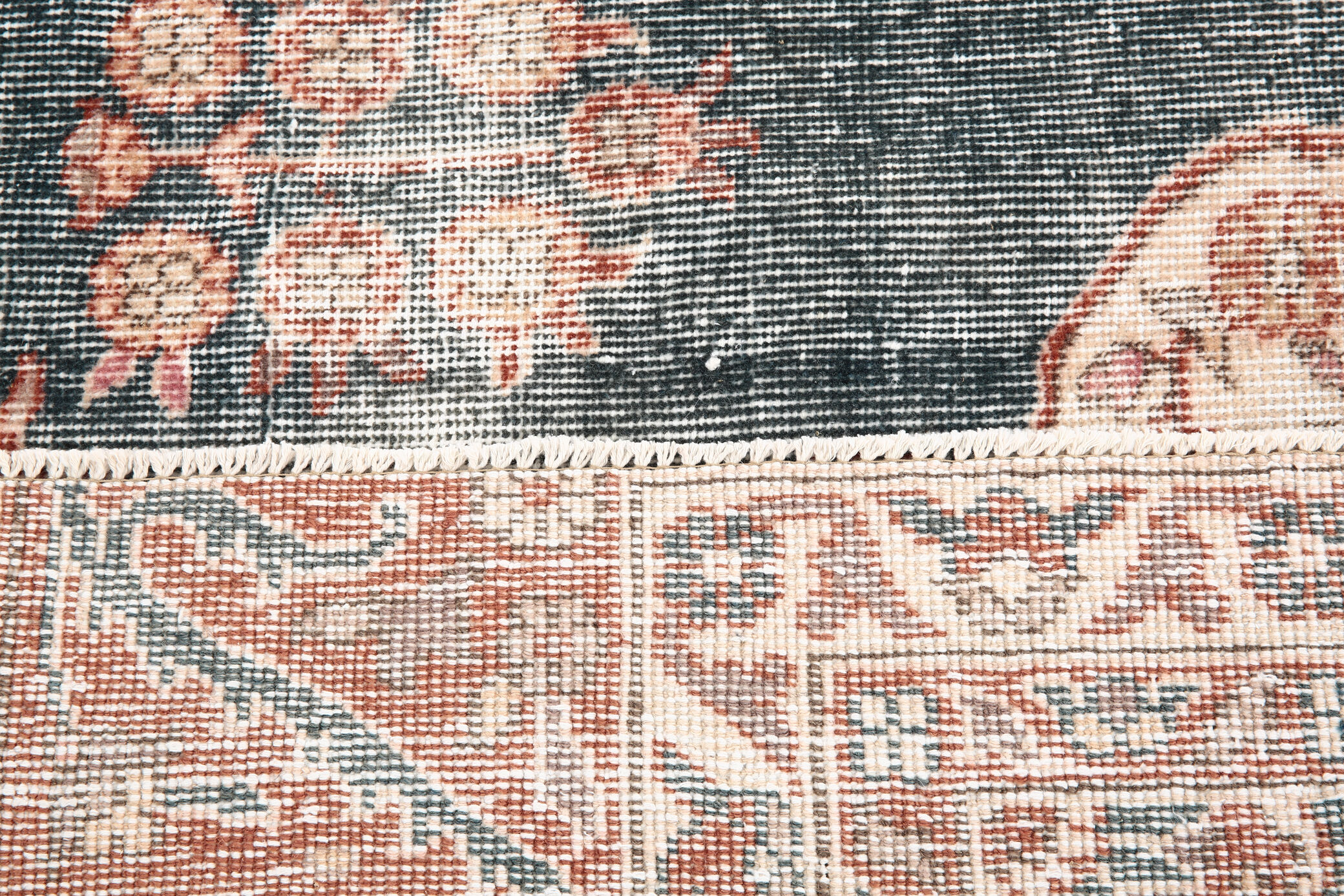 8x10 Navy Blue Antique Persian Rug, 257x299Cm