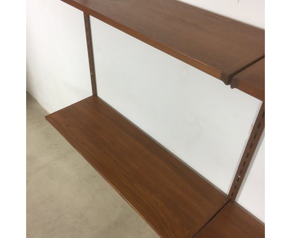 Etagère en teck de Kai Kristiansen, feldballes Mobelfabrick 1950