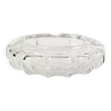 Mid Century Crystal Ashtray, Belgium 1960s