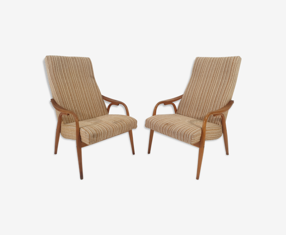 Paire de fauteuils de Jitona années 1970