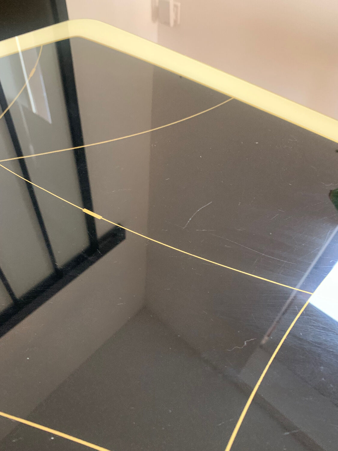 Hand-cranked coffee table