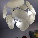 Lustre vintage 70 en acrylique