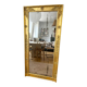 Antique mirror gilded with gold leaf 76cmx160cm