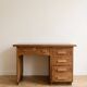 Vintage 1950s solid wood desk