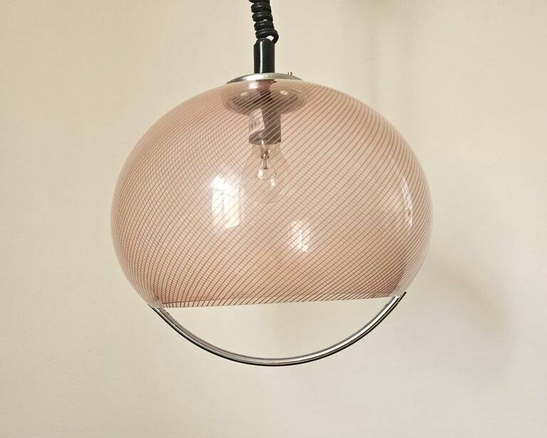 Midcentury Pendant Meblo, designed by Harvey Guzzini, Italy, 1970s