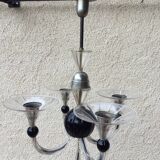 Murano glass art deco chandelier